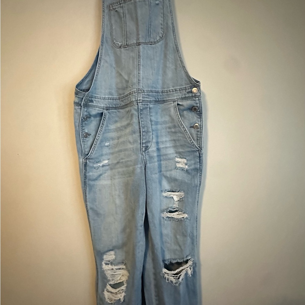 American Eagle Tom Girl Overalls